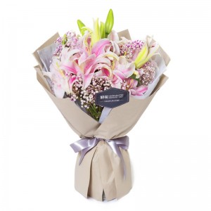 A Hundred Years of Harmony -16 perfume powder lilies+powder all over the sky stars mix and match flower bouquets