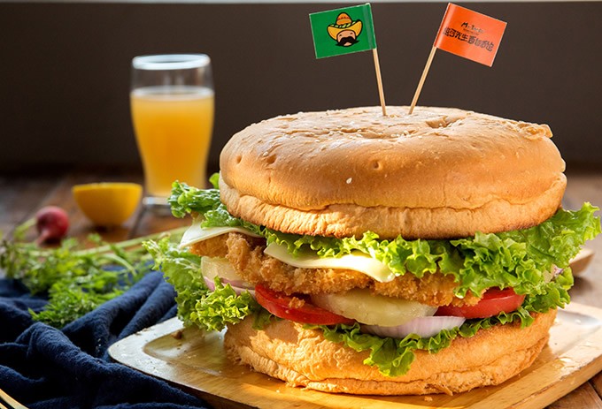 Chicken burger